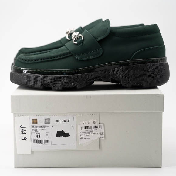 size 41 (8us) - Burberry Wire Creeper Vine Green Clamp On
